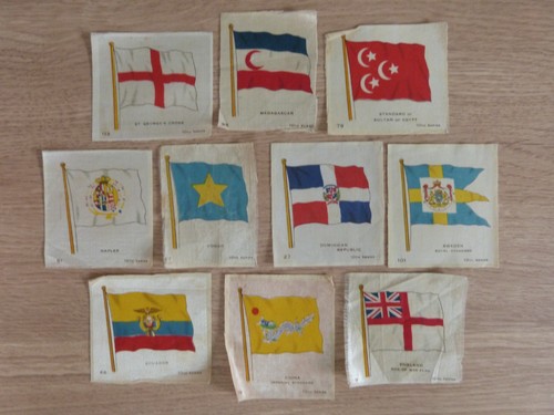 Silk cigarette cards - silk,