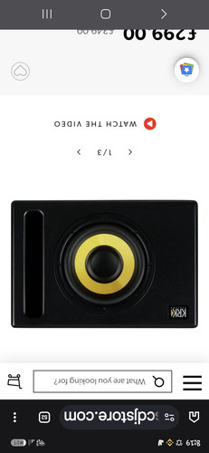 Krk studio subwoofer wired - studio,