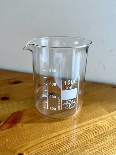 Simax glass beaker - glass,
