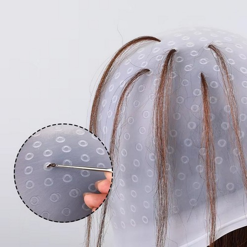 Silicone hair dye - hair, highlighting
