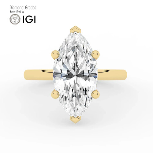 Marquise diamond engagement - marquise,