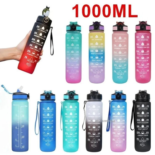 1000ml motivational water - 1000ml,