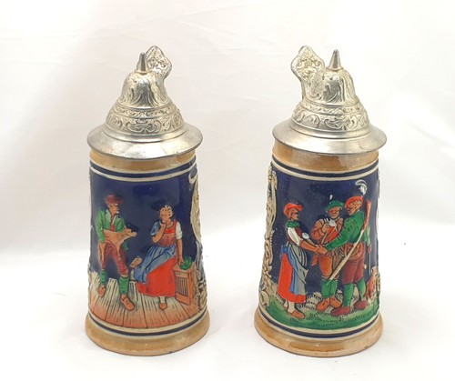 Pair vintage german beer - pair,