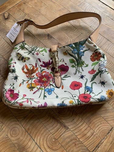 Gucci jackie flora - gucci, women's