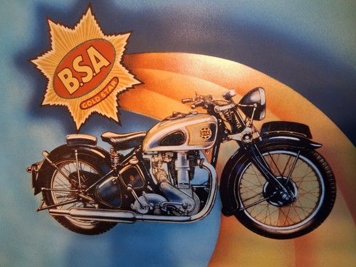 Bsa gold star 1939 - star,