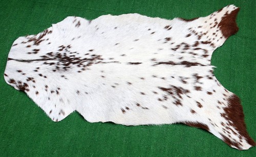 Genuine goat hide - hair, on