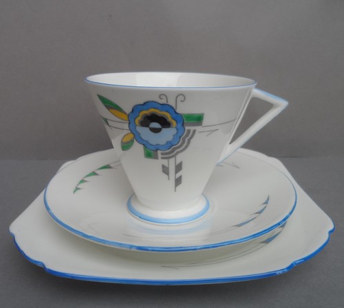 Stunning shelley art deco - a,