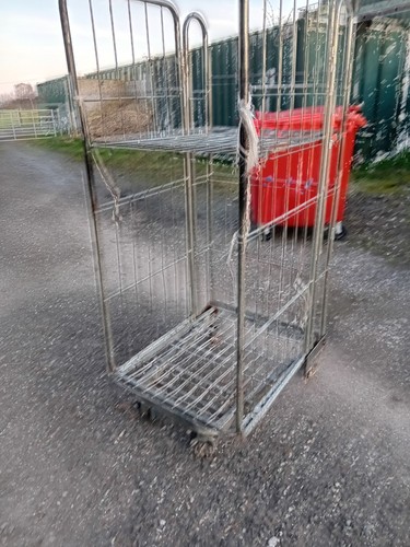 Warehouse cage trolley - cage,