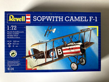 Revell 1:72 Sopwith Camel F-1 plastic model kit, complete