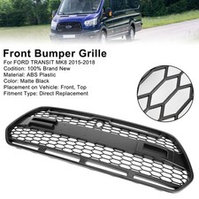 Matt Black Front Bumper Grille