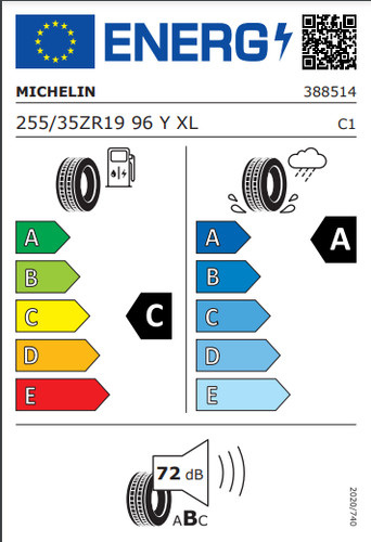 Michelin 255 19 - 1x,