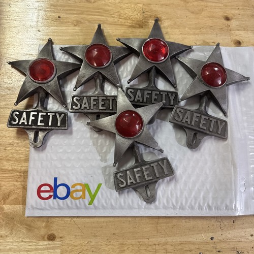 License plate safety star - license,