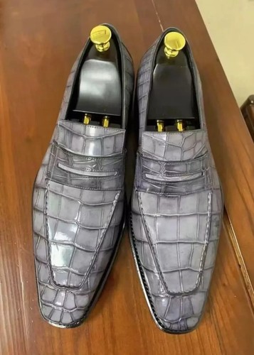 Handmade leather alligator - leather,