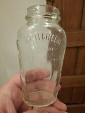 Brylcreem vintage glass bottle (no lid), Yorkshire Dales origin, 13cm high.