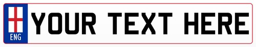 Personalised novelty number - personalised,