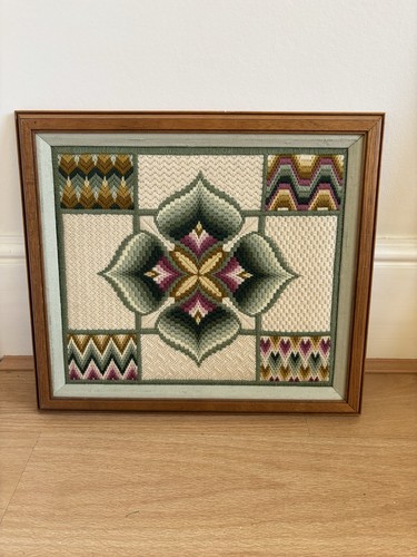 Vintage framed wool - vintage,