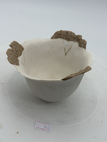 Unusual pottery rolling pot - unusual,