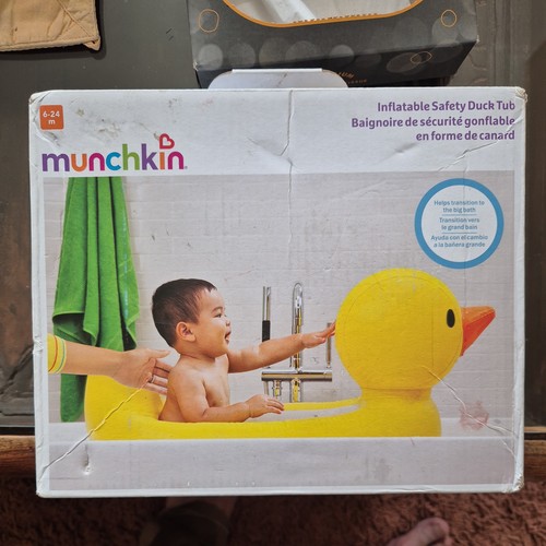 Munchkin inflatable duck bath - inflatable,