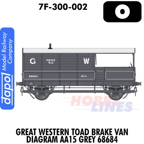 Gwr toad brake van - brake,
