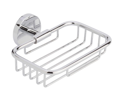 Concealed wire chrome soap - concealed,
