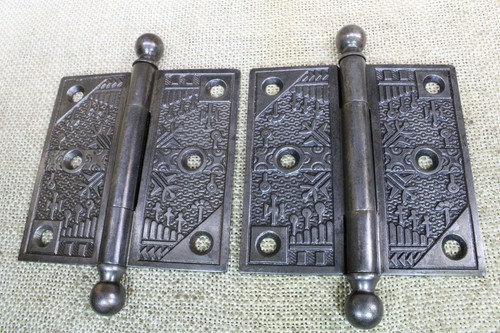 Old door hinges ball tip - old,