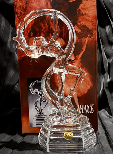 Rcr lead crystal figurine - rcr,