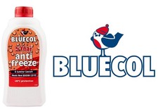 1 x BLUECOL 1 Litre Red 5 Year