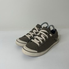 Teva Freewheel Sneakers Women’s 6.5 Canvas Shoe Sage Green Low Top