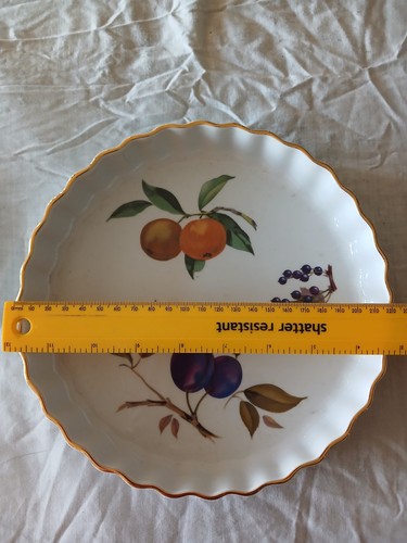 Royal worcester evesham flan - worcester,