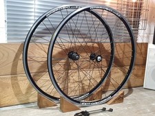 Ambrosio Italian 700c Road Bike Rim Brake Wheelset 28h (8/9/10 Speed)