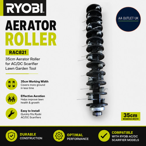 Ryobi rac821 35cm aerator - ryobi,