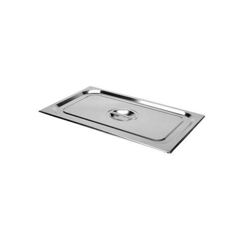 Stainless steel handled lid - handled,