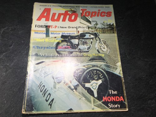 Auto topics may 1966 honda - 1966,