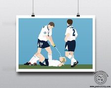 EURO 96 (Dentist Chair) - Minimalist England Football Poster, Minimal Posteritty