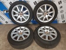 Genuine AUDI A6 7.5 x 17 Inch 5x112 Alloy Wheels & Tyres 4F0 601 025 J