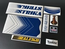 Raleigh yellow strika decal - raleigh,