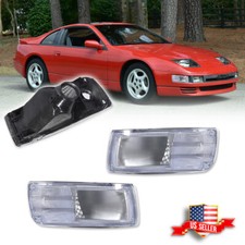 2X Clear Front Bumper Signal