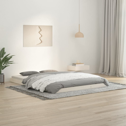 Floor bed frame low profile - bed,
