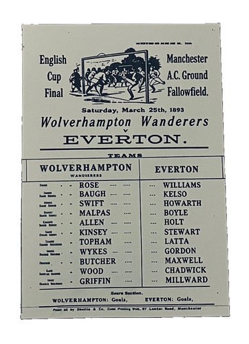 1893 cup final - 1893, fa