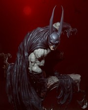 1/24 Resin Figure Model Full Kit Batman Unpainted Unassembled DIY Toys