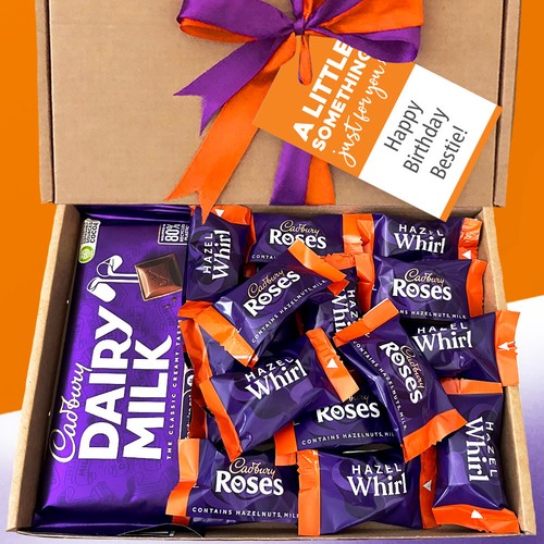 Cadbury roses hazel - roses, whirl