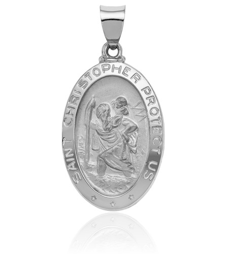 14k white gold large - 14k,