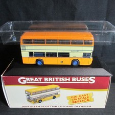 ATLAS GREAT BRITISH BUSES.NORTHERN SCOTTISH LEYLAND OLYPIAN..1;76 SCALE.