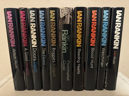 Ian rankin books bundle 10 - rankin, x