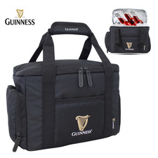 Guinness Cooler Bag 16L Insulated Leakproof Lunch Picnic Camping BBQ Travel Bag