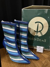 Red Or Dead Ankle Boots Size 4