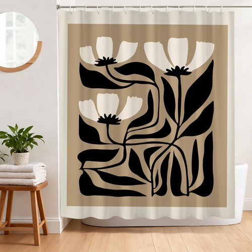 Vintage abstract floral - vintage, shower