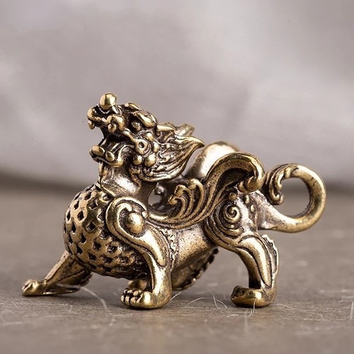 Chinese mythical beast brass - chinese,