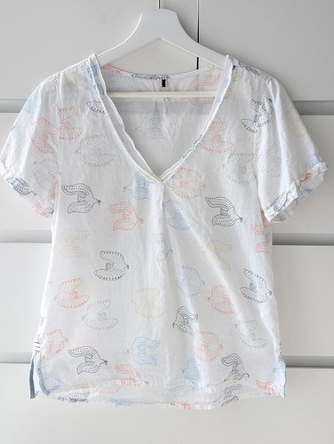 White stuff cotton - top, with