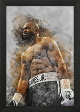 Roy Jones Jr Framed Wall Art